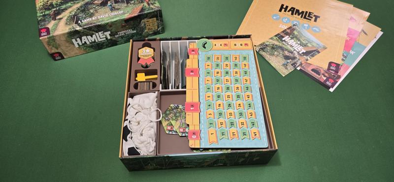 Organizer for Hamlet the Village Building Game + by The Lake Expansion