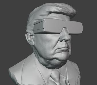 TRUMP injured ear