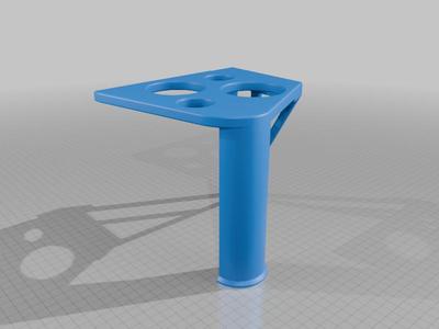 Corner spool overhead holder for Qidi x plus 3
