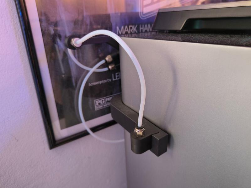 PTFE Tube Holder for BambuLab X1C/P1S Side Mount Spool Holder