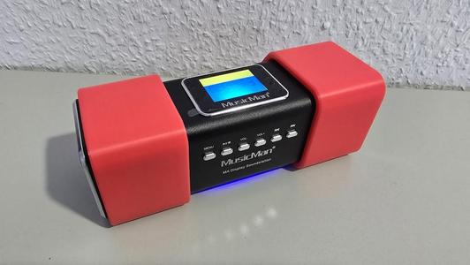 MusicMan Technaxx MA Display Sound Station Cover Abdeckung Schutz