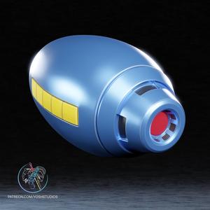  Mega Man Blaster 3D Printer STL File