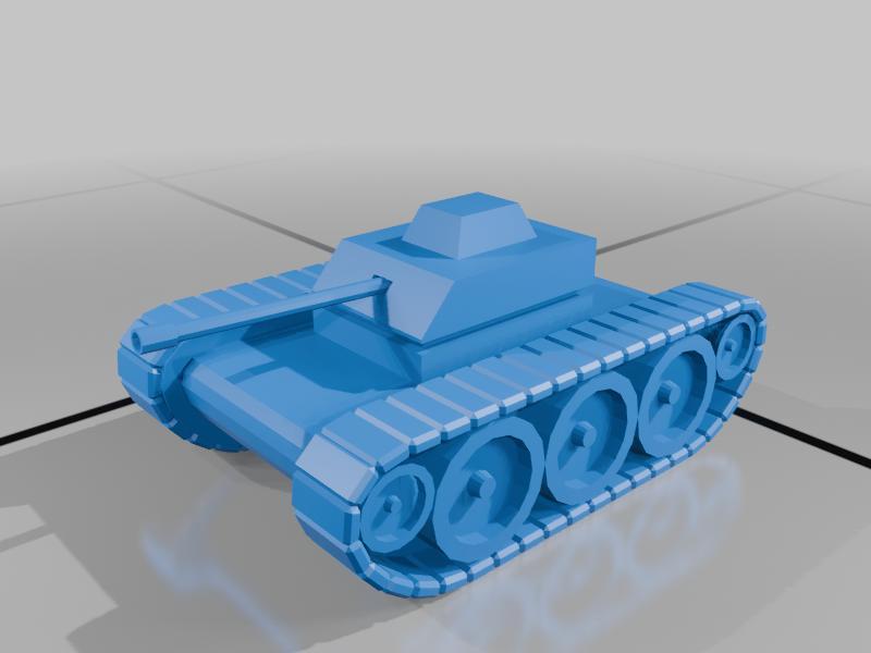 Low Poly Tank