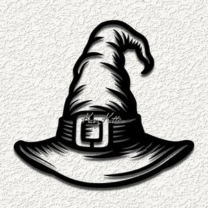 witches halloween hat wall art home decor