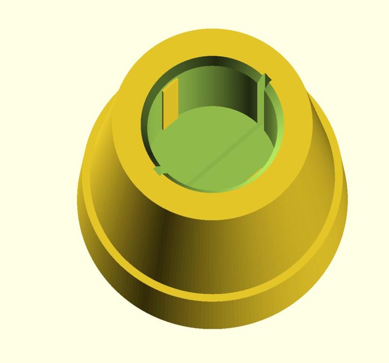 cain bottom for pla or abs