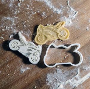 Sport Motorcycle Cookie Cutter