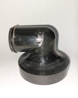 INTEX nozzle for connecting a skimmer with a 40mm hose at 90 degrees
