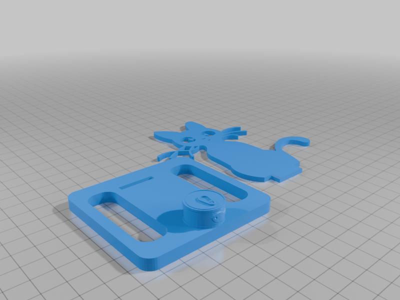 Cat Phone holder - Longer base