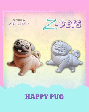 Z-PETS HAPPY PUG