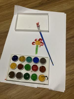 15 well paint palette