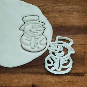 Snowman cookie cutter