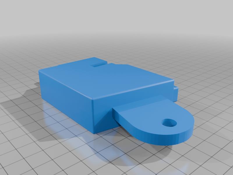 Smith & Wesson M&P 15-22 Mag block with keyring hole