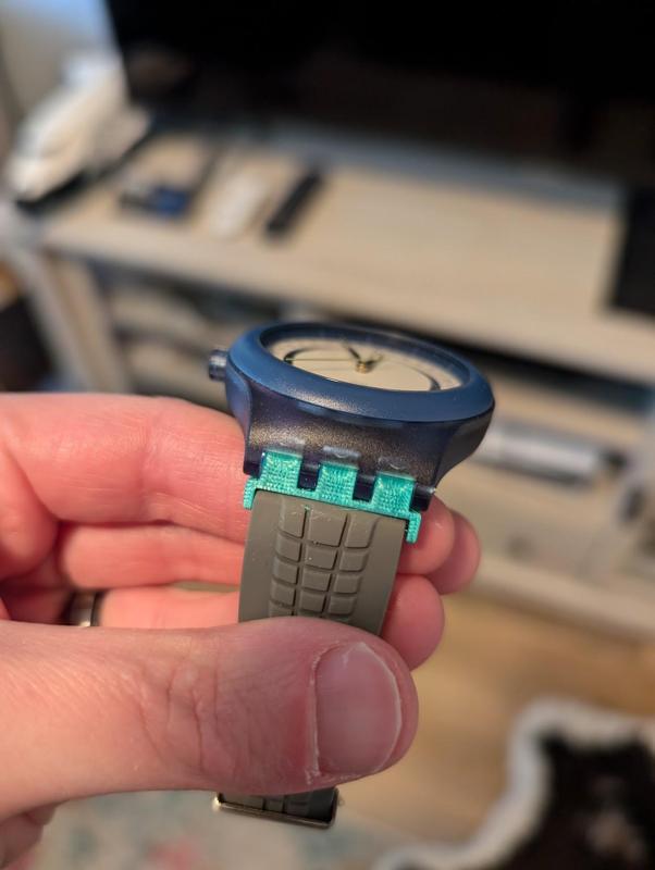 Swatch x Hodinkee Sistem51 Stoplight 20mm adapter