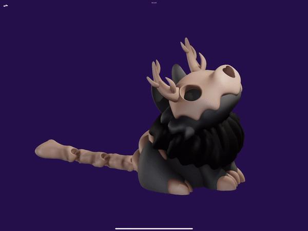 Articulated Kawaii Wendigo