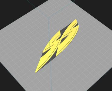 SS VY Commodore Badge