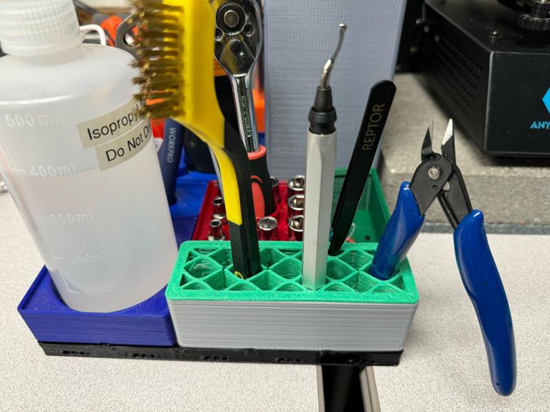 Gridfinity Flexible Insert Tool Holder