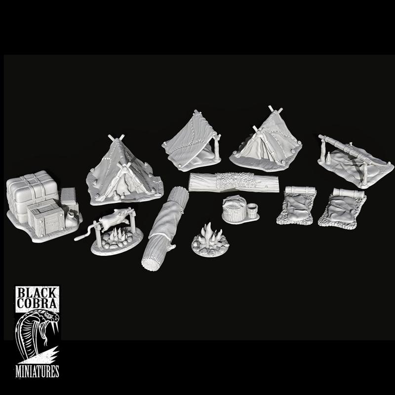 Camp Set for Dungeons Crawlers