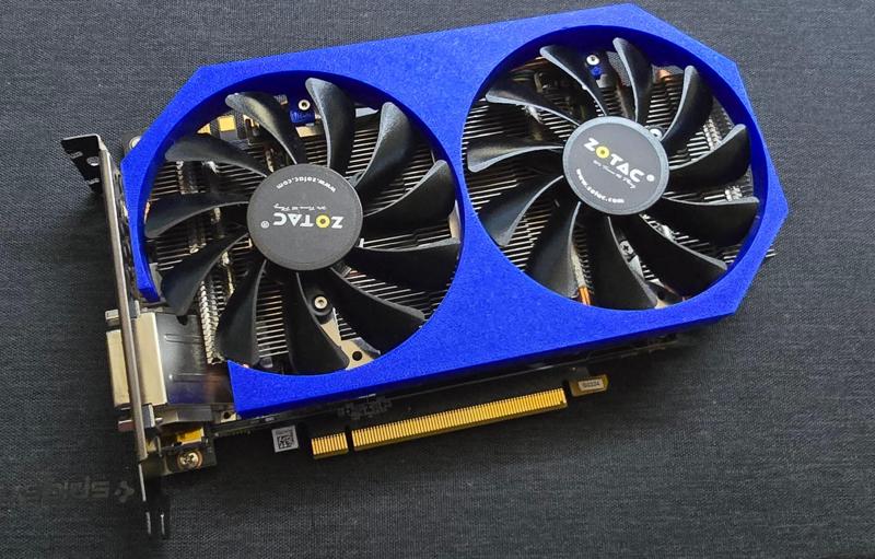 Zotac GTX1070Ti Mini fan shroud