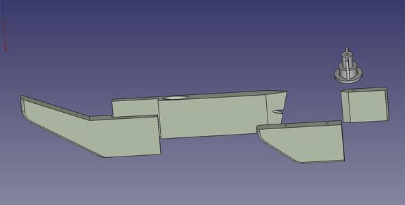 Nudelboot Kiele Ruder - noodleboat keels rudder