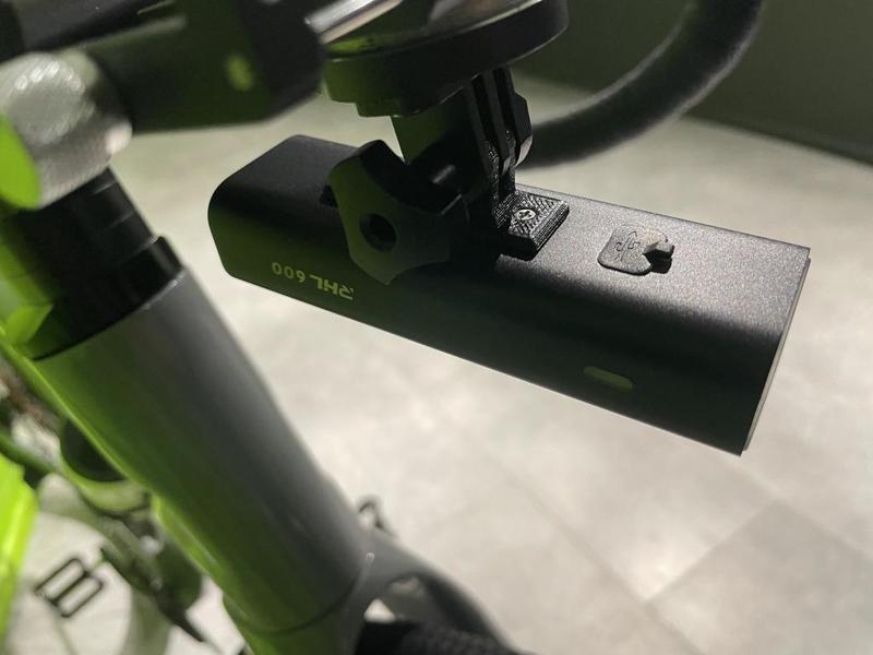 Rockbros flashlight mount