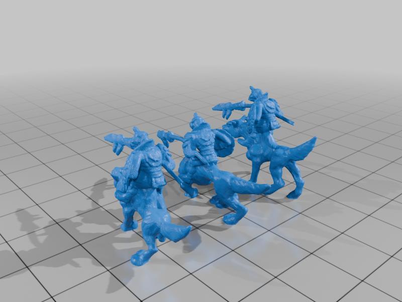 Warg Riders for Heroscape