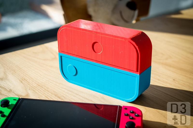 Joy-con style accessories box for Nintendo Switch
