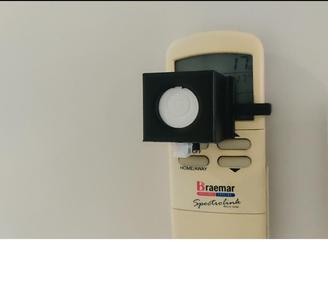 Fingerbot mount for Braemar wall control
