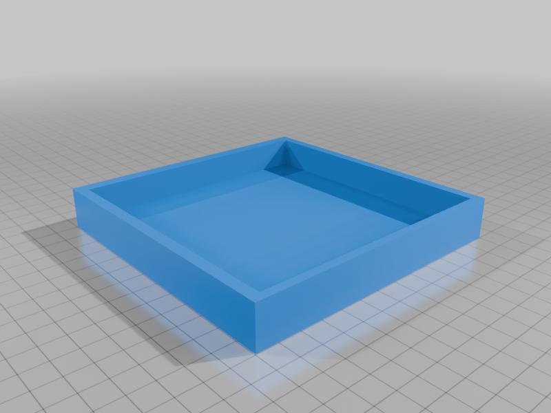 Basic Tray - Square, 130x130x20mm