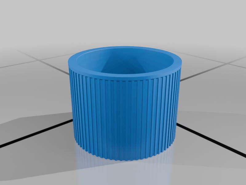 Wall Mounted Planter with vertical lines