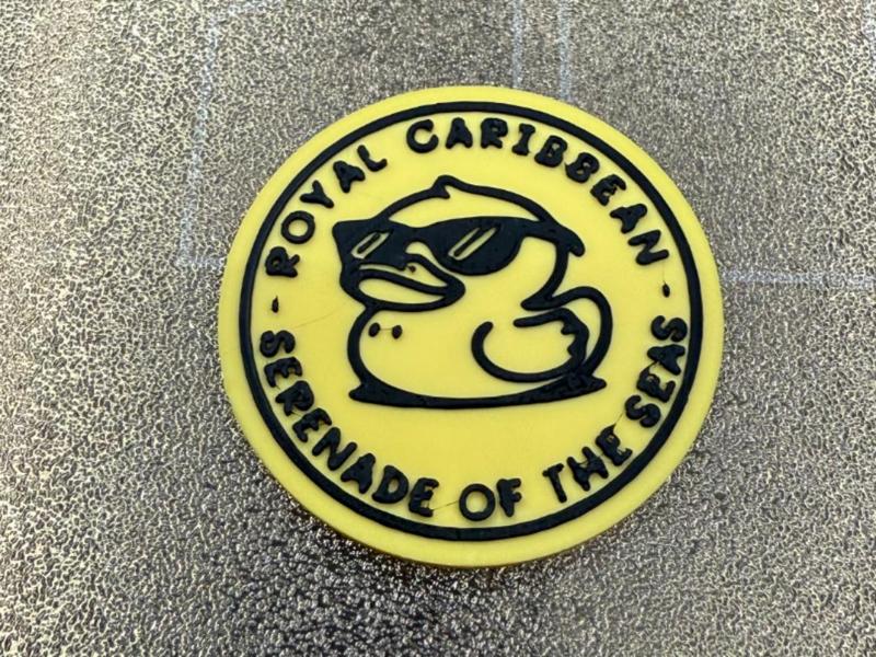 ROYAL CARIBBEAN SERENADE OF THE SEAS DUCK COIN 