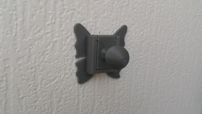 Crochet Clic- Wall Hook - Forme Papillon