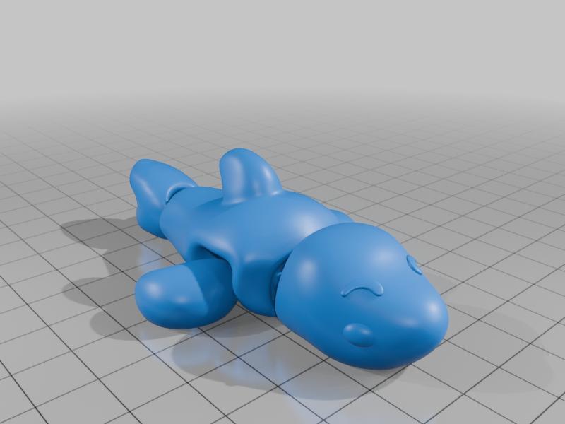 Cute Tiny Articulated Shark & Hammerhead Shark