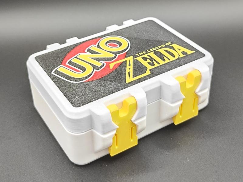 Uno The Legend Of Zelda Card Box - SnapLock
