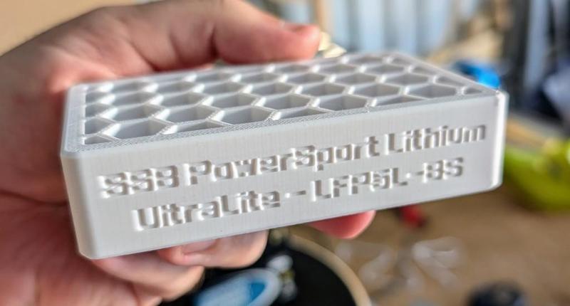 2018 on Honda Africa Twin (CRF1000L) SSB Lithium Battery Spacer