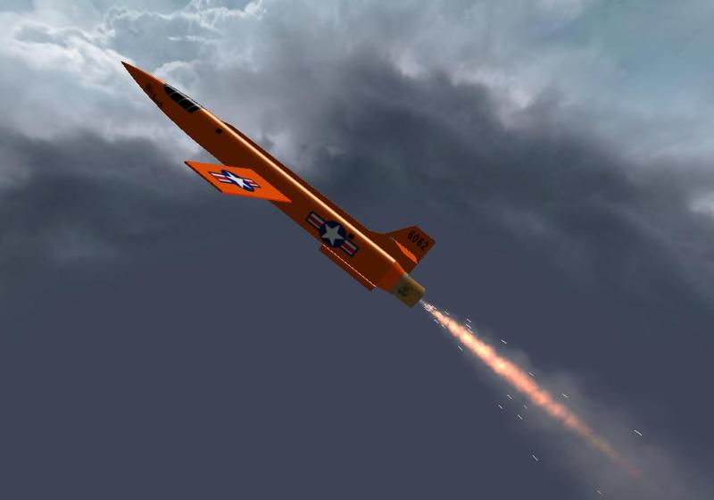 Bell X-1 Model Rocket