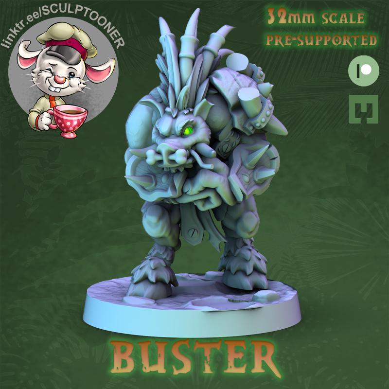 Buster-bristleback-warcraft style-creep-neutral