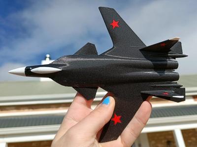One piece Sukhoi Su-47 Berkut multicolor