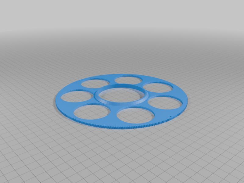 2 inch x 7 position electric filter wheel for astronomy telescope astrophotography v0.9