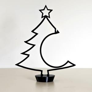 Minimalist Christmas Bauble Display Tree