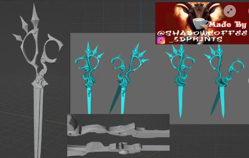 Gwen Scissors League Of Legends