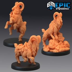 Climbing Ram Set / Six Legged Mountain Goat