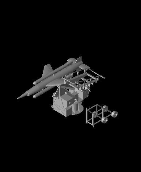 Hs117 Henschel Schmetterling Flakrakete 1/72
