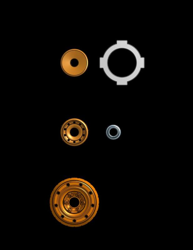 Airsoft Parts Mock silencer/adapter/endcap