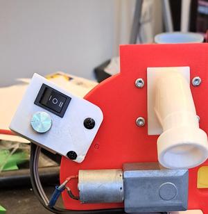 Control box enclosure for case feeder