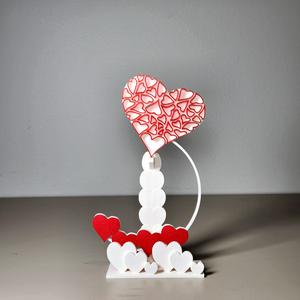 Rocking Hearts Desk Toy
