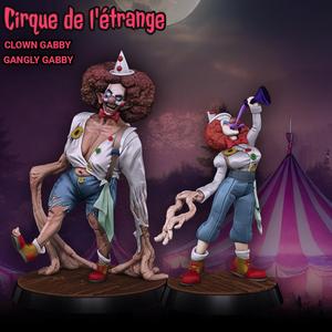 Clown Gabby and Gangly Gabby