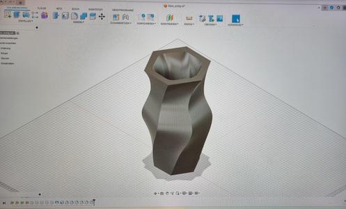 Vase eckig