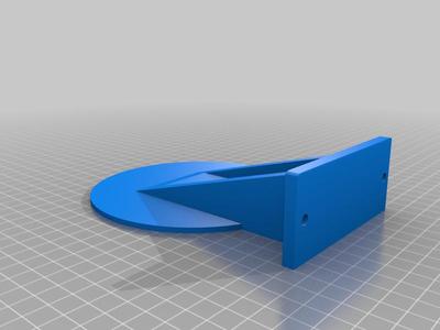 Athom Homey Pro 2023 Wallmount remixe (flat top for easy printing)