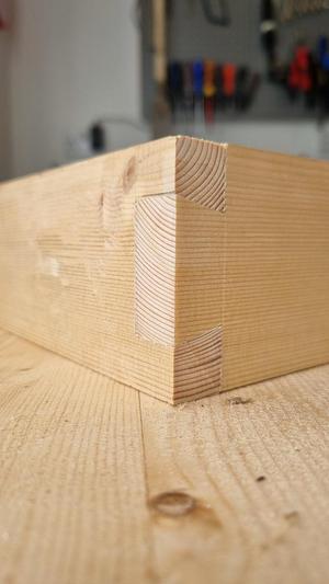 Dovetail paring blocks - pins and tails