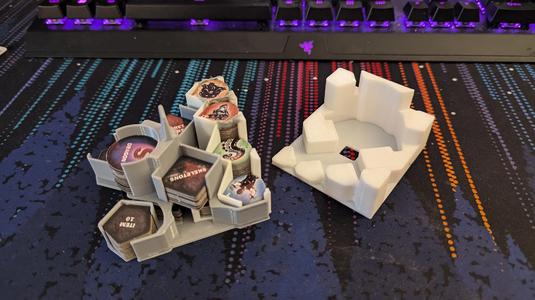 Token Retainer for Betrayal at House on the Hill (2nd ed) organizer